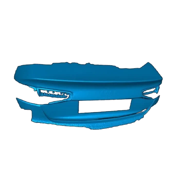 3D-сканирование крышки багажника Audi